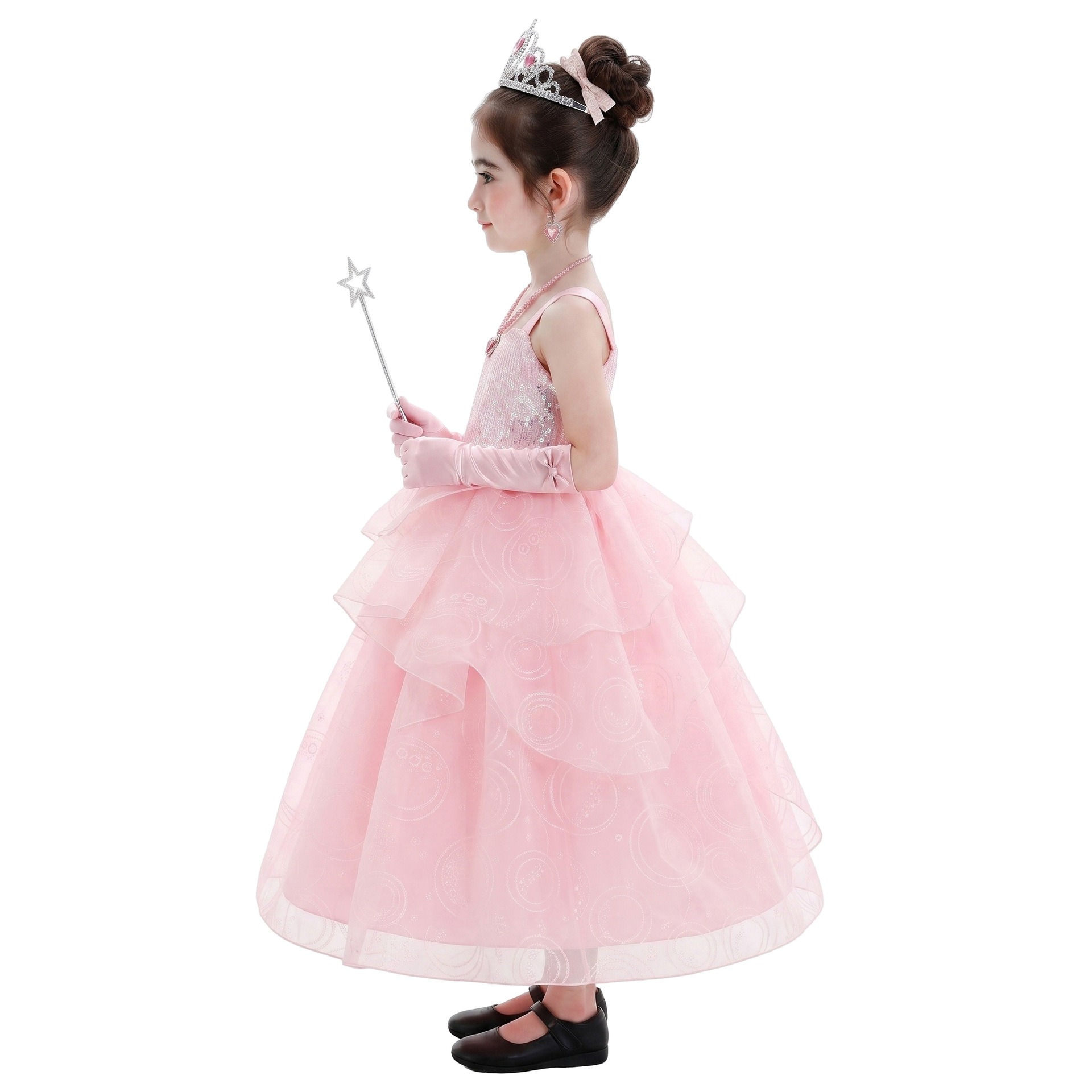 Mädchen Glinda Cosplay Rosa He – Philodendron Pink Princess Bewertung und Preis